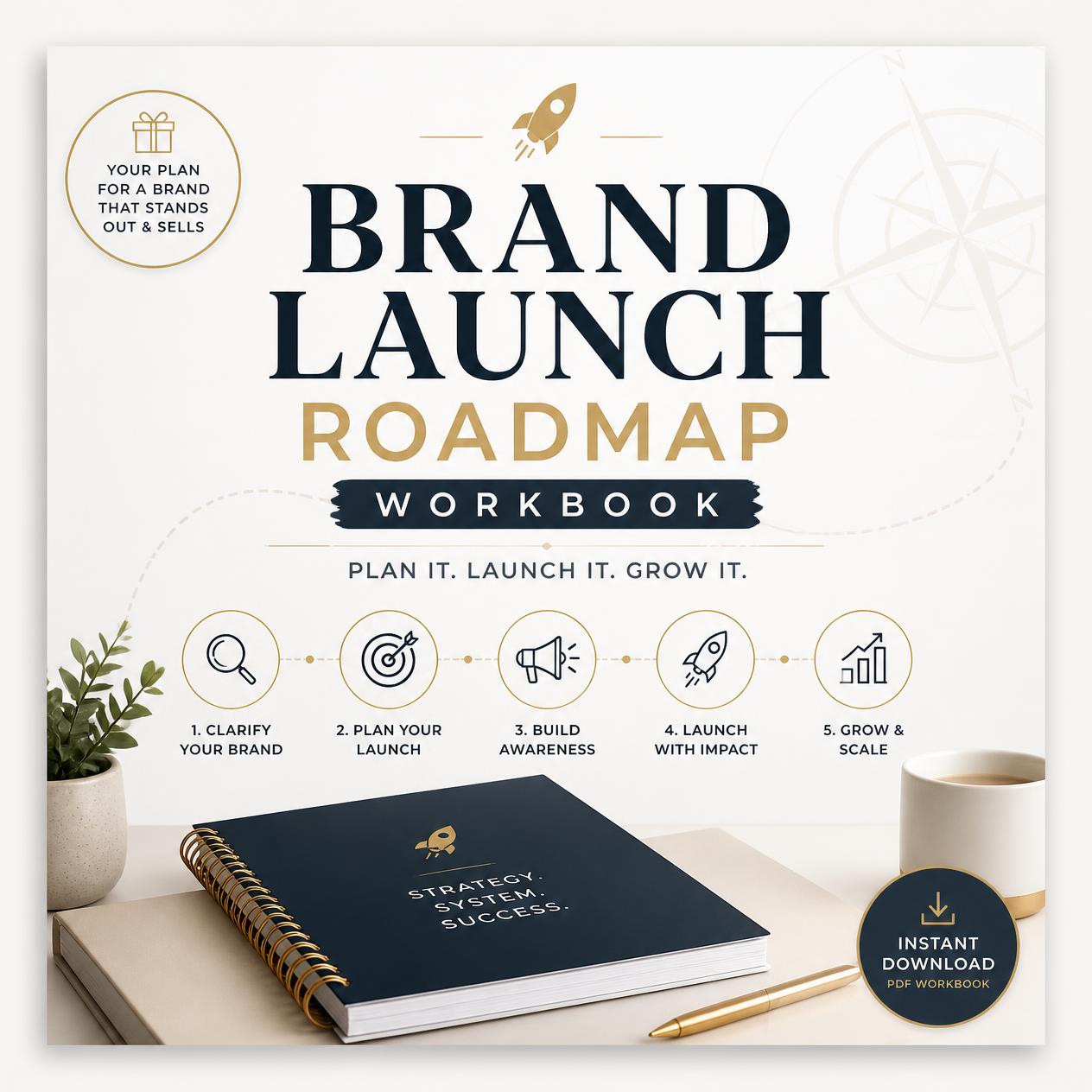 Brand Launch Roadmap Workbook